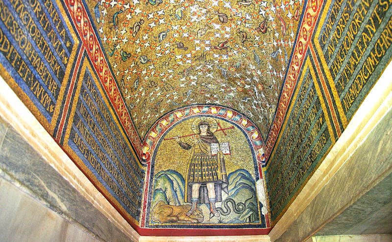 Cristo guerriero Cappella di Santandrea a Ravenna